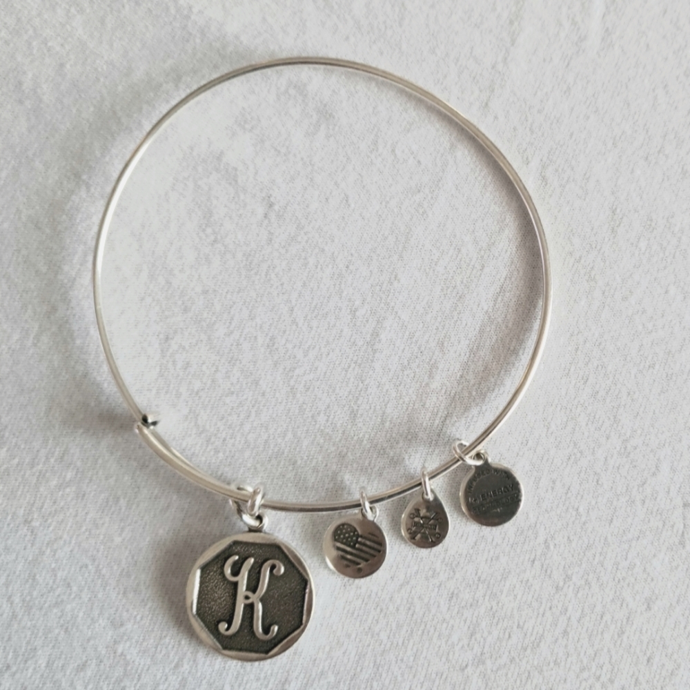 Alex and Ani "K" Bangle